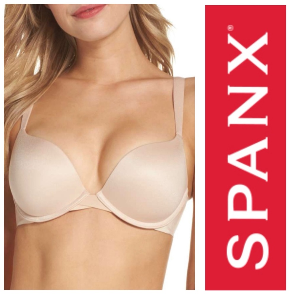 Spanx Underwire Push-up Plunge Bra